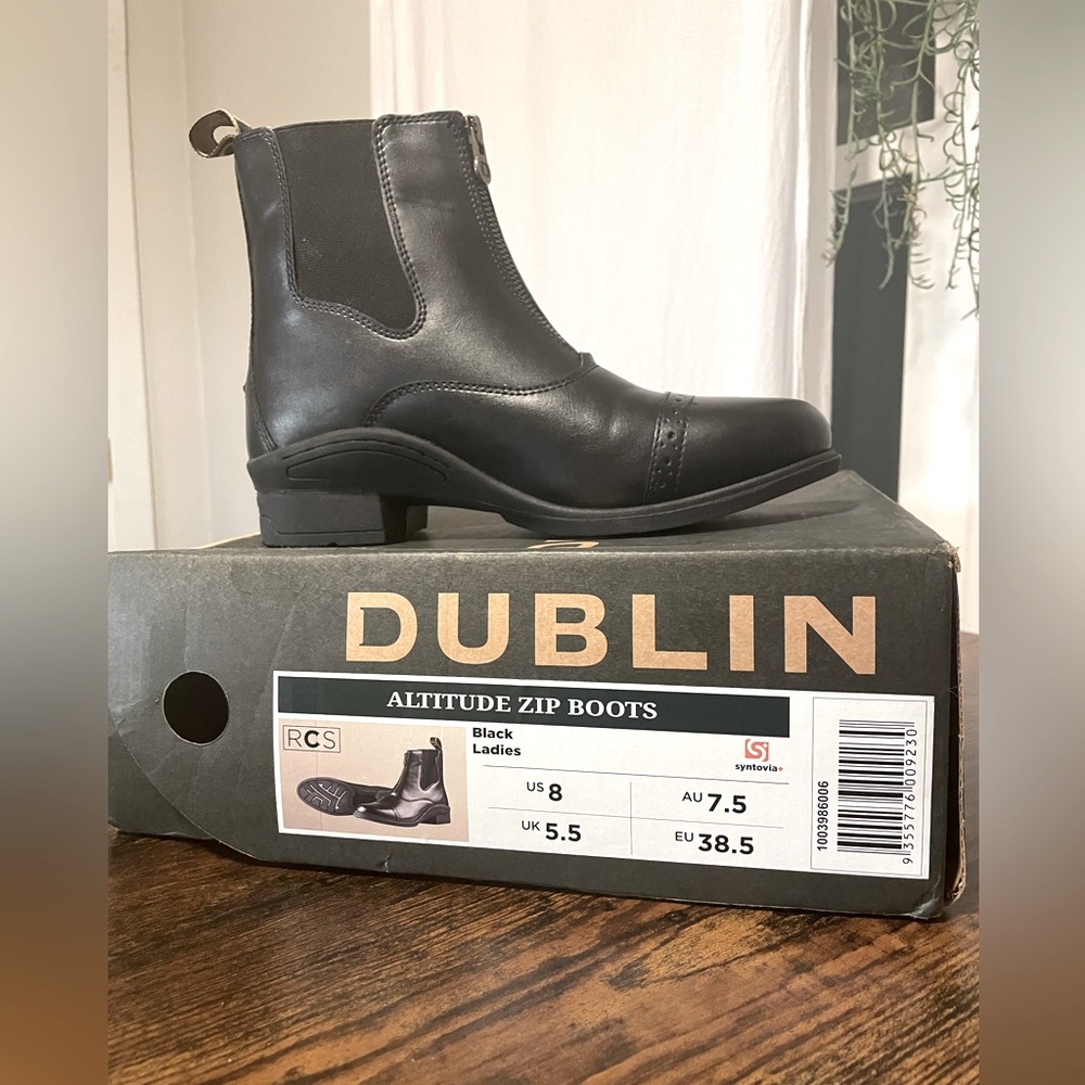 Altitude zip paddock boots